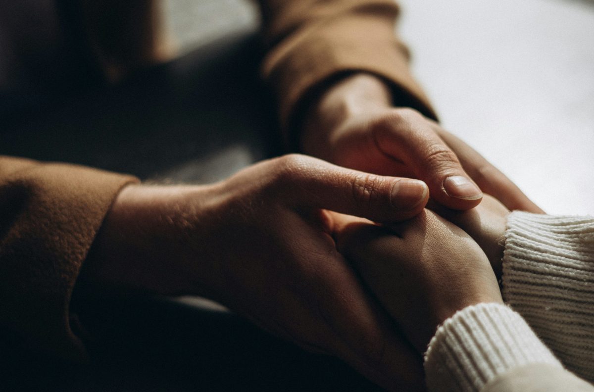Hands joined in partnership